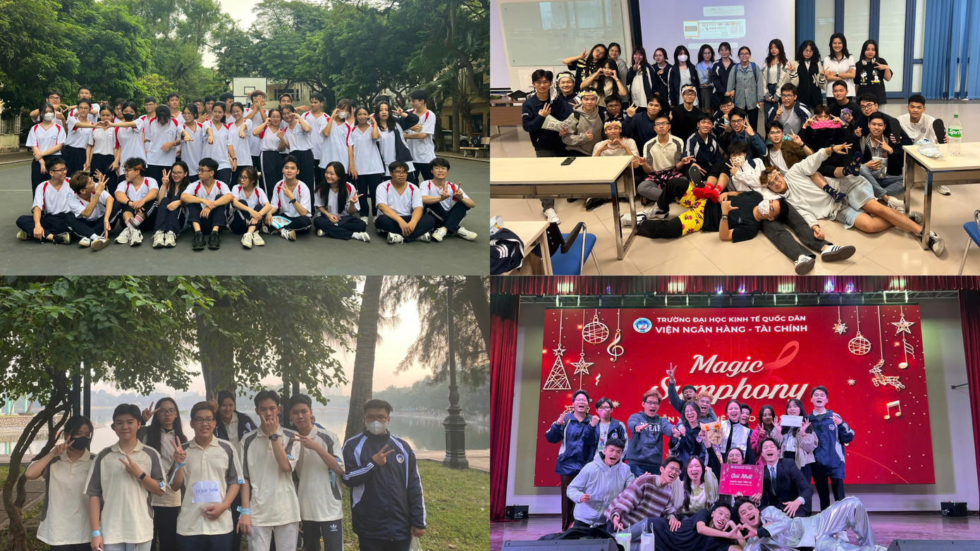 Linh cùng lớp tổ chức các hoạt động ngày lễ, bonding và hoạt động văn nghệ, thể thao. Linh cùng lớp tổ chức các hoạt động ngày lễ, bonding và hoạt động văn nghệ, thể thao.