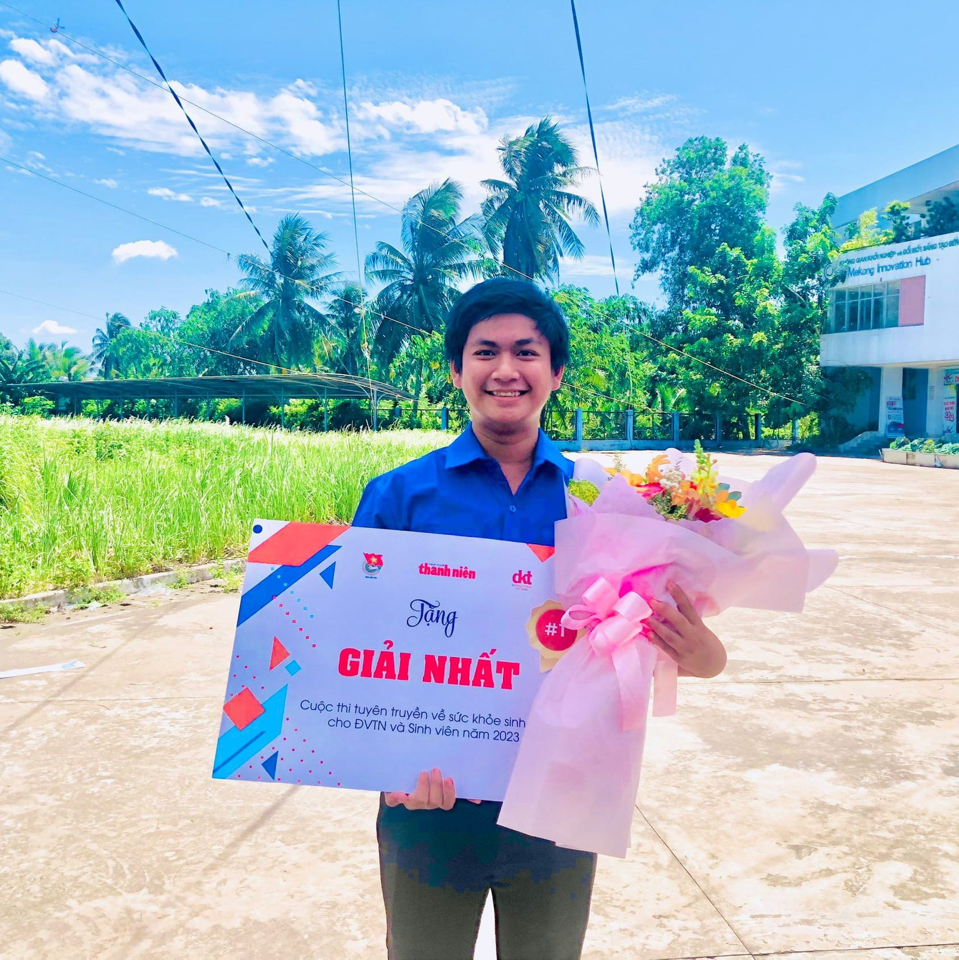 Sỹ đạt giải Nhất cuộc thi Tuyên truyền về sức khỏe sinh sản cho Đoàn viên thanh niên và sinh viên năm 2023.