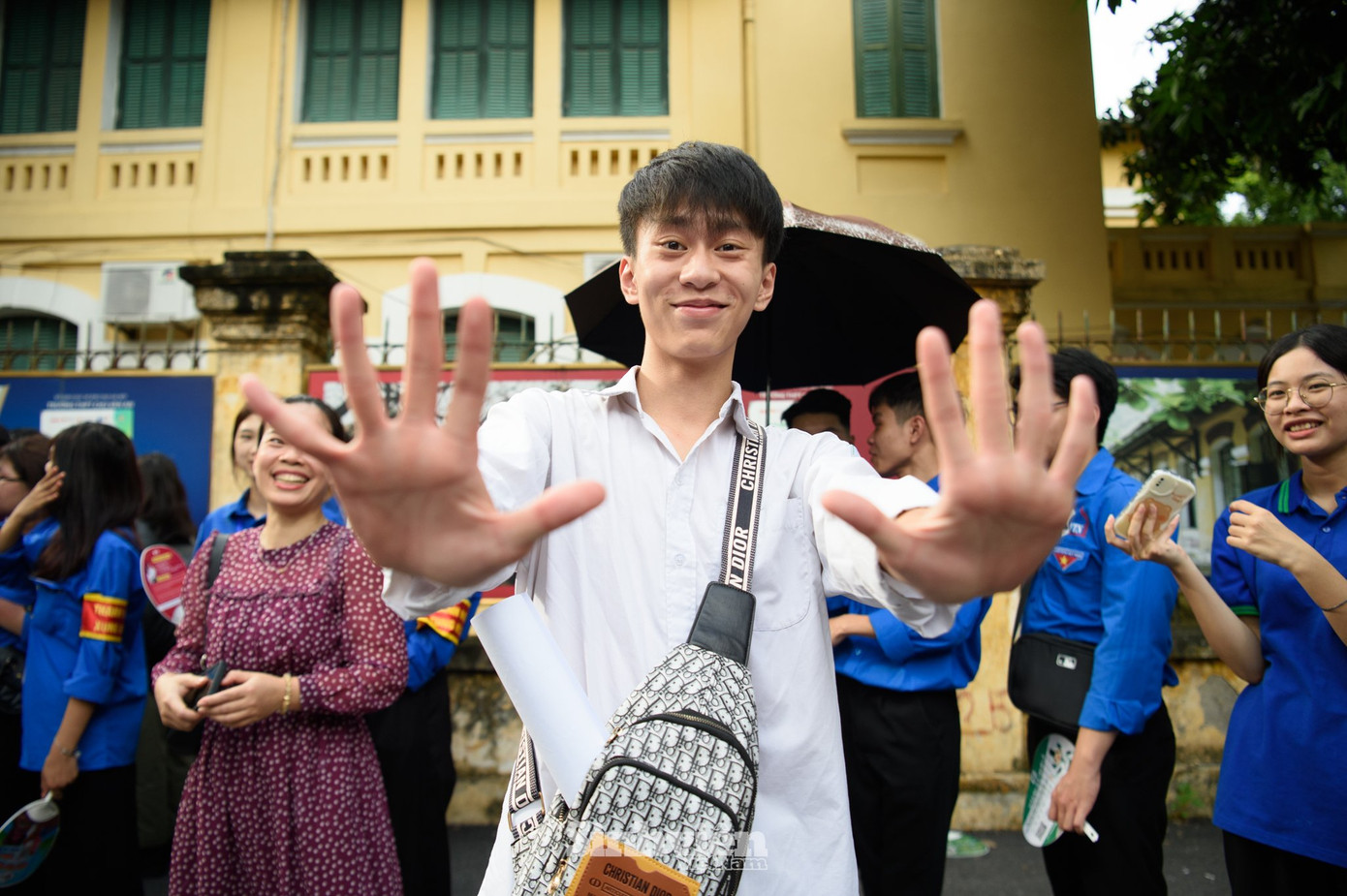 Một thí sinh tự tin khẳng định "điểm 10".