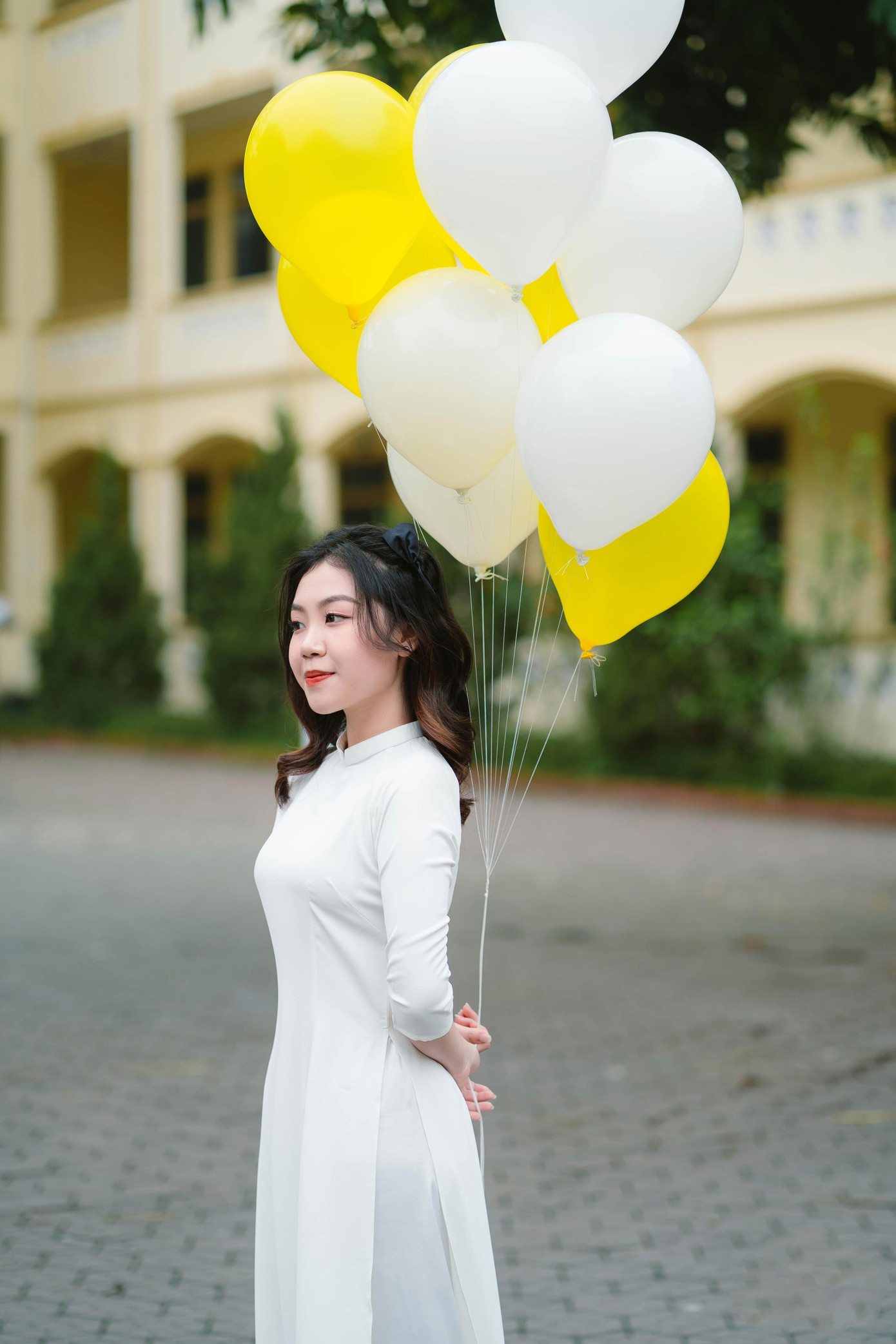 Nguyễn Ngọc Minh Khuê là sinh viên năm nhất, Khoa Truyền thông &amp; Văn hoá đối ngoại, Học viện Ngoại giao.