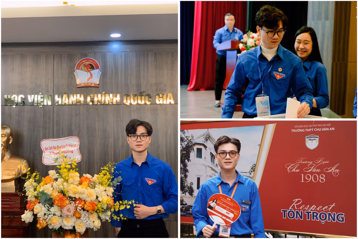 Nhật tích cực tham gia các hoạt động Đoàn - Hội.