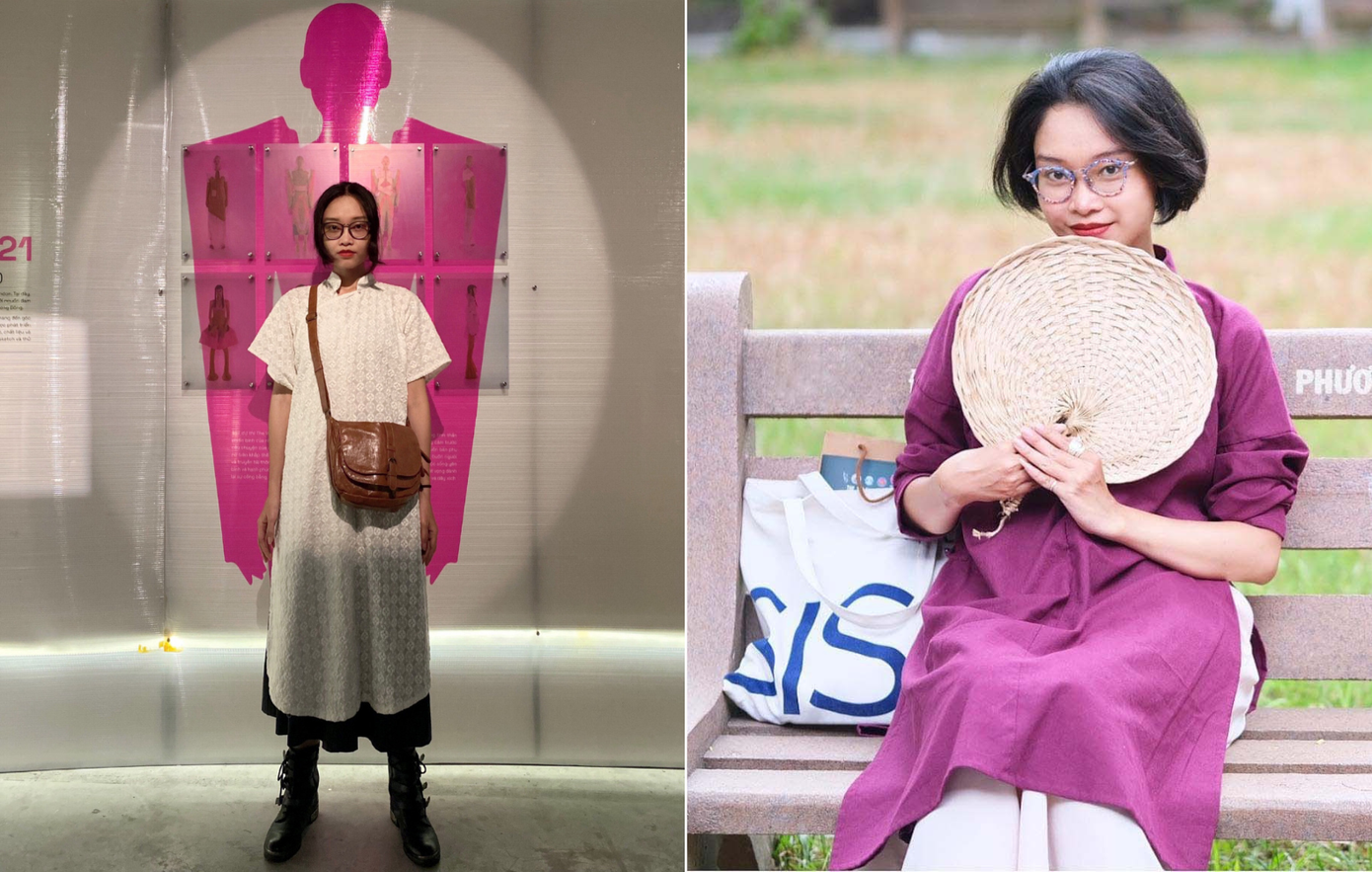 Diện áo dài đi xem triển lãm và dự Hội thảo tại Huế. Diện áo dài đi xem triển lãm và dự Hội thảo tại Huế.