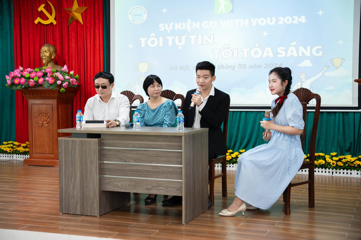 Hoàng tại sự kiện Go With You 2024.