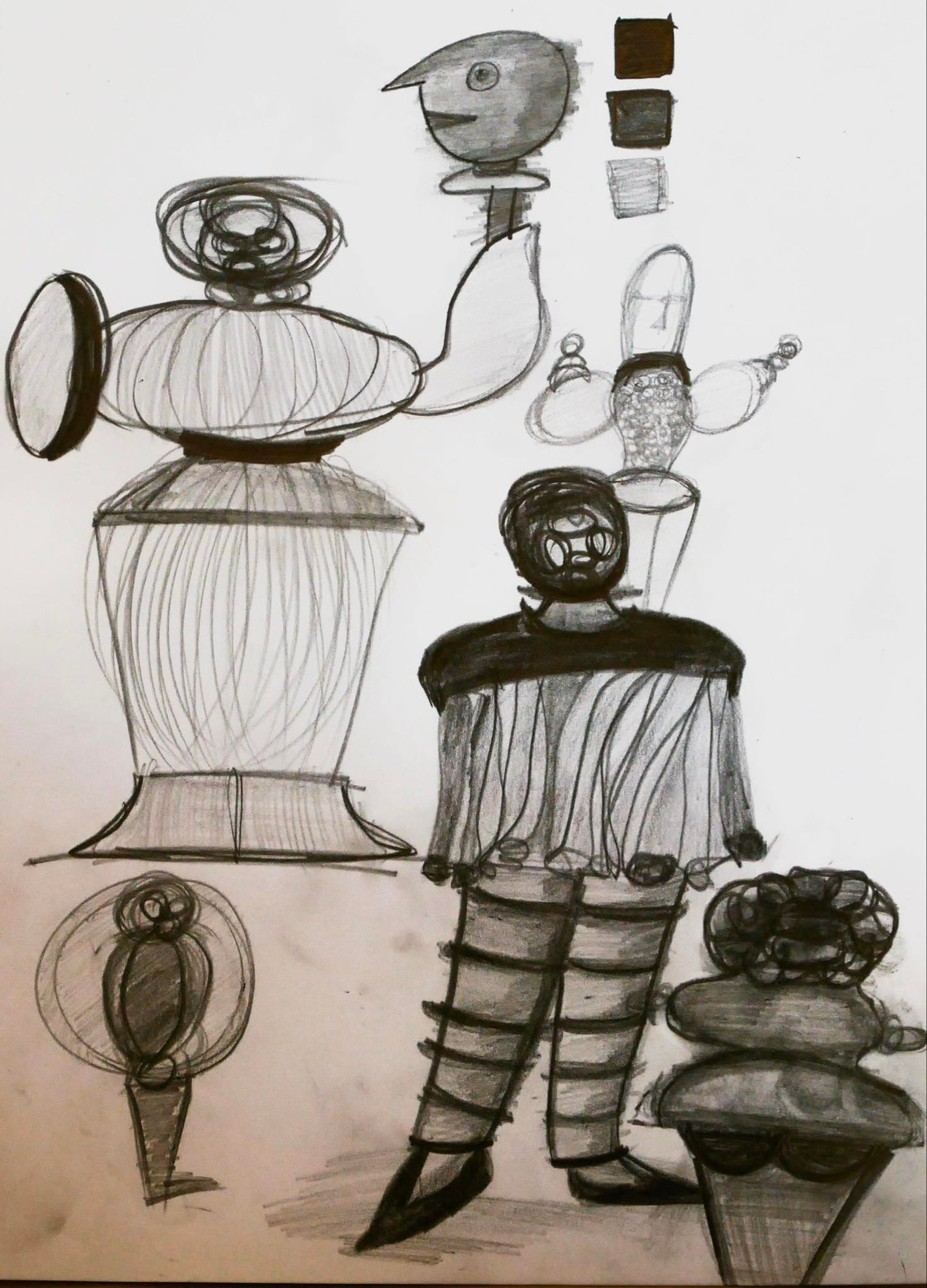 Linh Trang vẽ tranh cảm hứng bởi Bauhaus - một trào lưu nghệ thuật của Đức. Linh Trang vẽ tranh cảm hứng bởi Bauhaus - một trào lưu nghệ thuật của Đức.