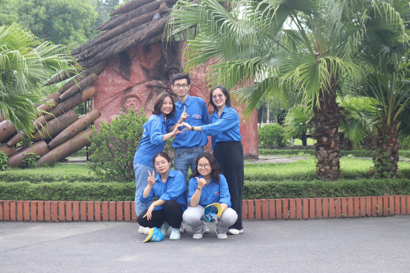 Minh Anh trong chuyến đi thực tế tại tỉnh Nghệ An.