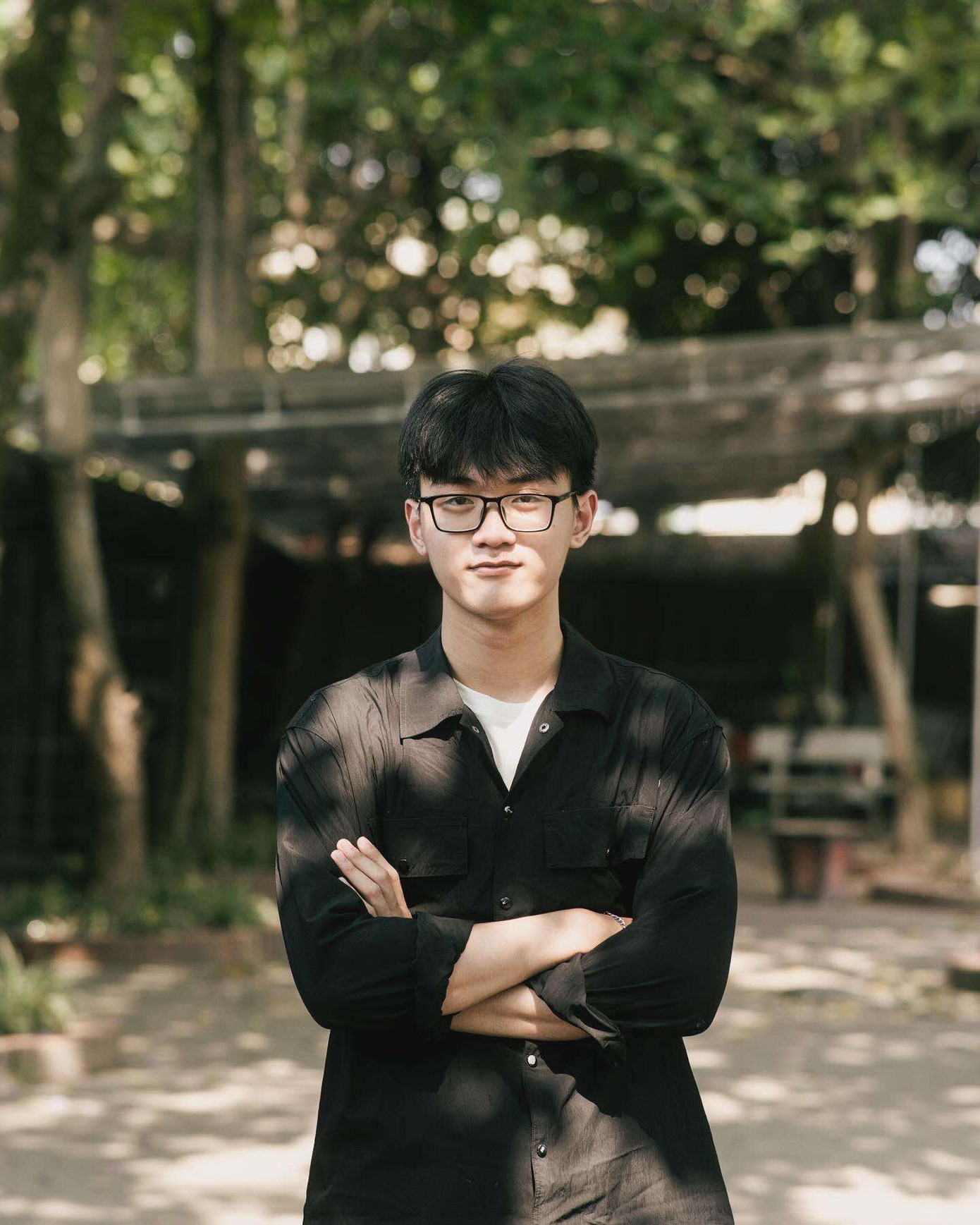 Mặc dù đã được tuyển thẳng vào trường, nhưng nam sinh vẫn luôn giữ vững tinh thần học tập nghiêm túc.