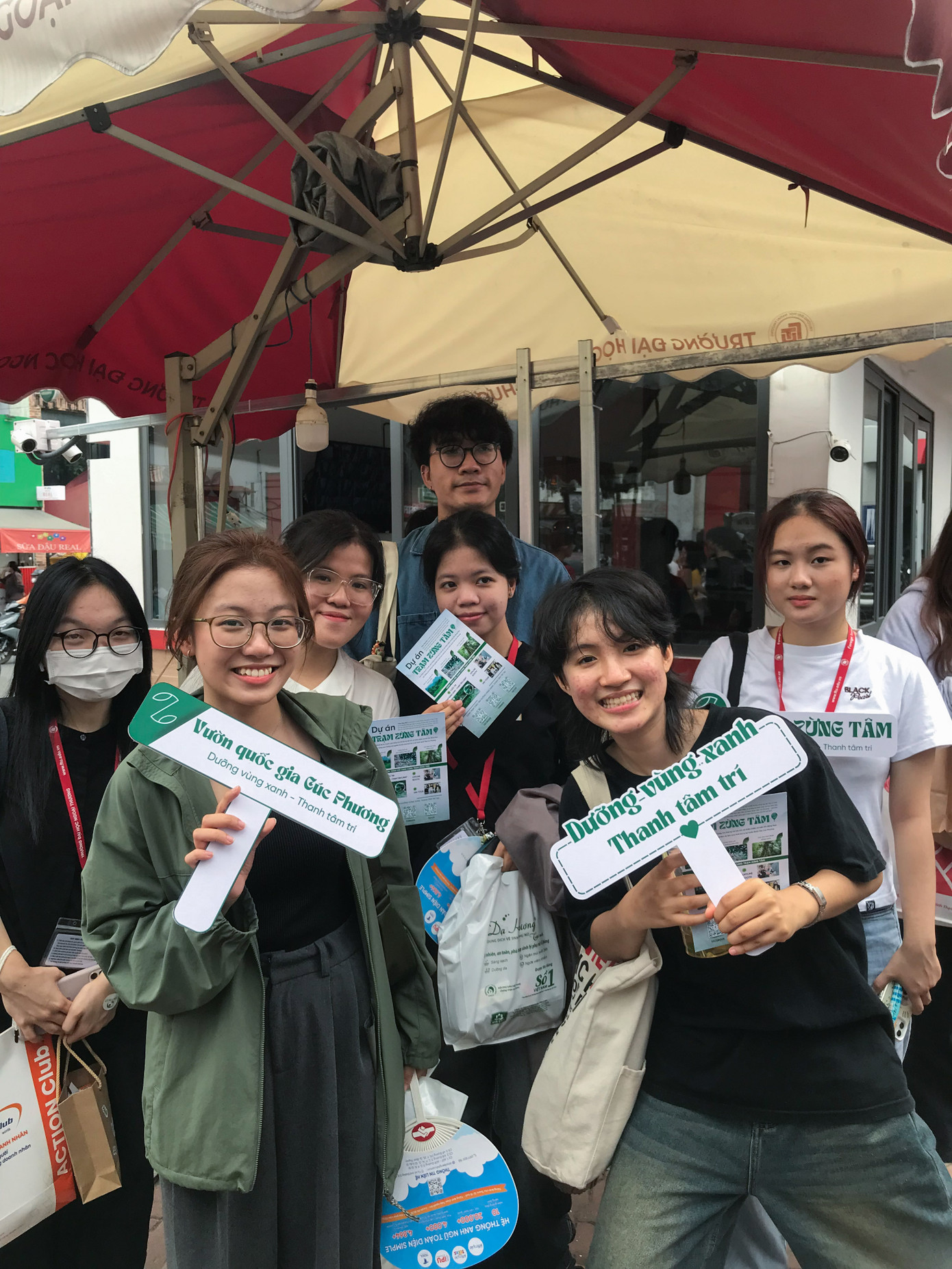 Hoạt động quảng bá của dự án tại FTU’S CLUB DAY 2024 (cơ sở Hồ Chí Minh).