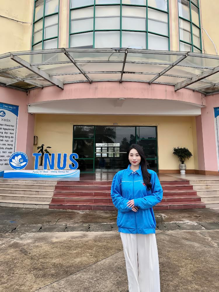 Công tác Đoàn - Hội giúp Hoàng Lan được hoàn thiện và phát triển bản thân.