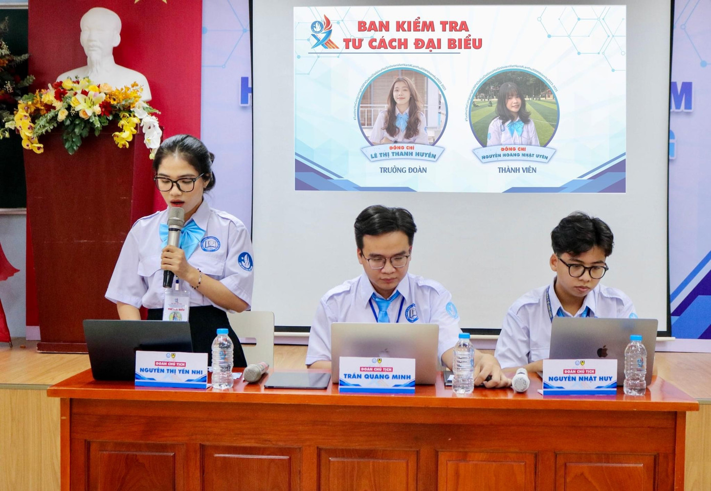 Nguyễn Thị Yến Nhi đang là Uỷ viên Ban Chấp hành Hội Sinh viên Trường Đại học Y Dược TP. HCM.