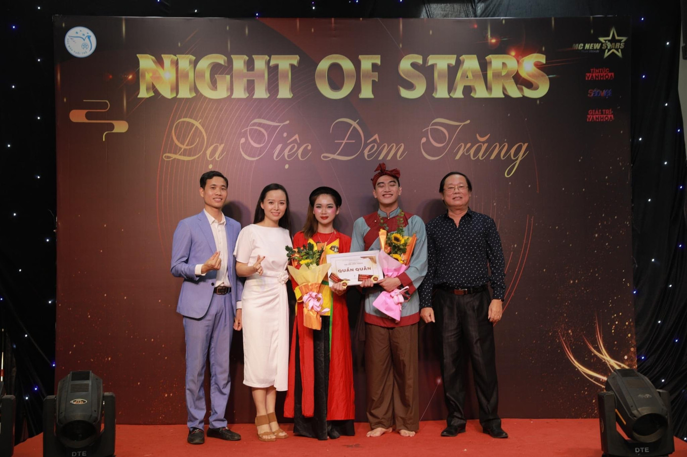 Cặp đôi giành ngôi vị Quán quân Cuộc thi MC Night of Stars năm 2023.
