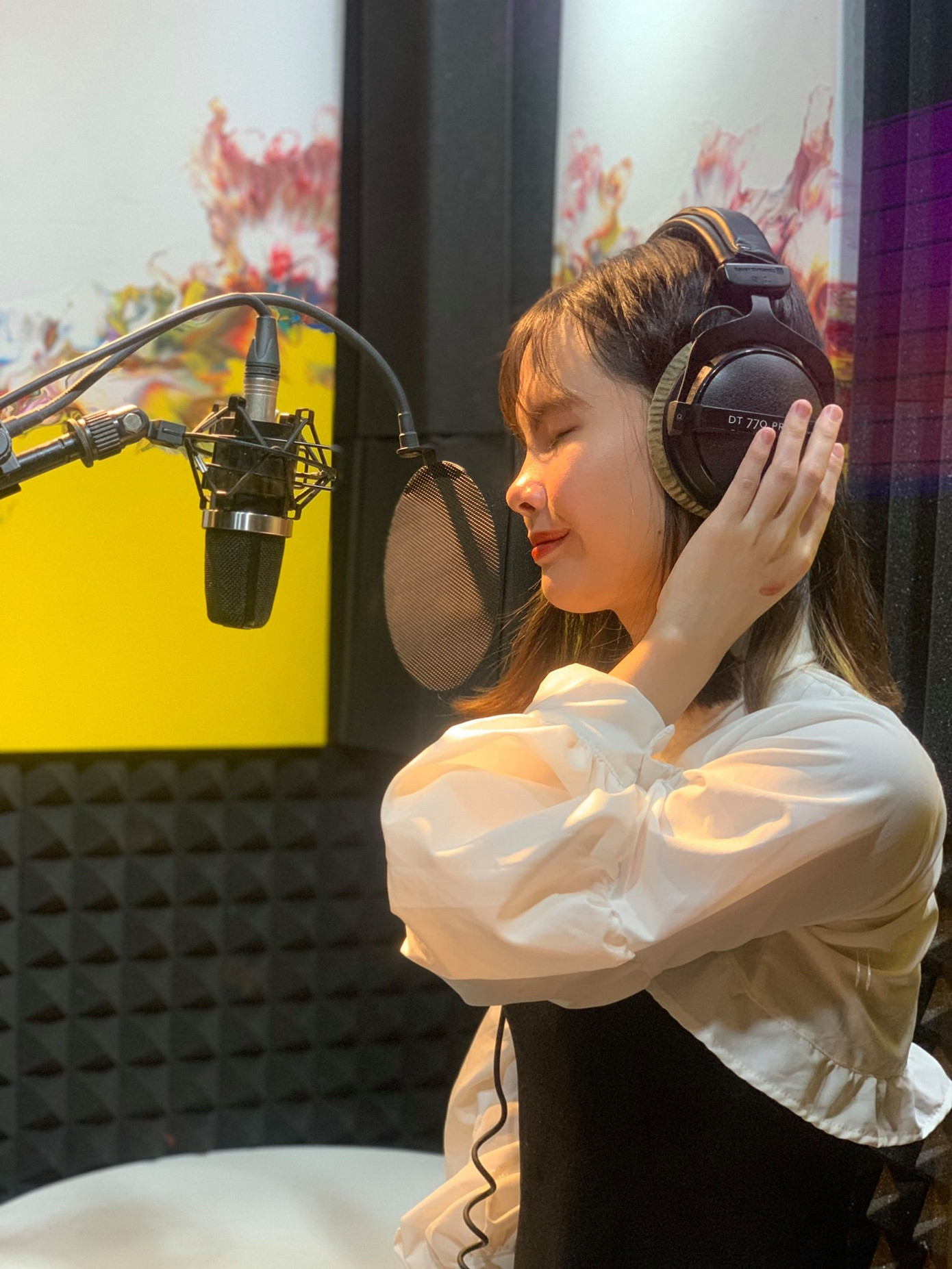 Ca hát là niềm đam mê mãnh liệt của nữ sinh 2K3.