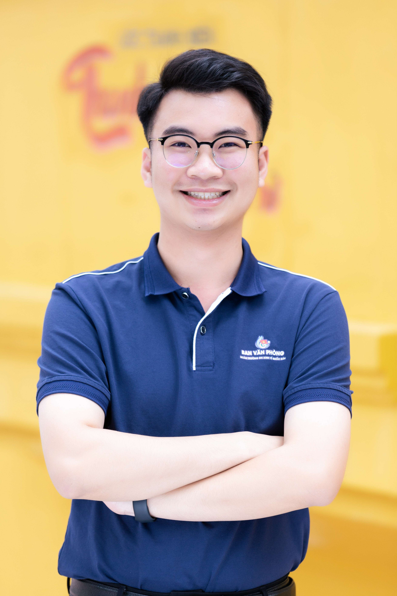 Nguyễn Quốc Huy - sinh viên năm 4 chuyên ngành Quản trị Dịch vụ Du lịch và Lữ hành.