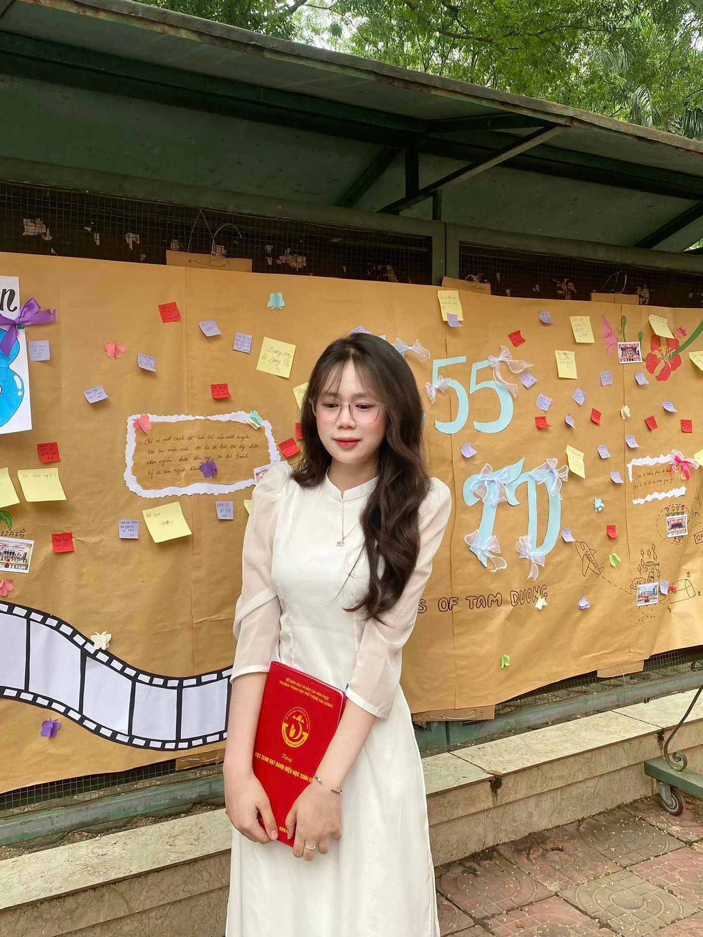 Dương Thị Hồng Ánh sinh viên năm nhất ngành Phục hồi chức năng, trường ĐH Y tế công cộng.