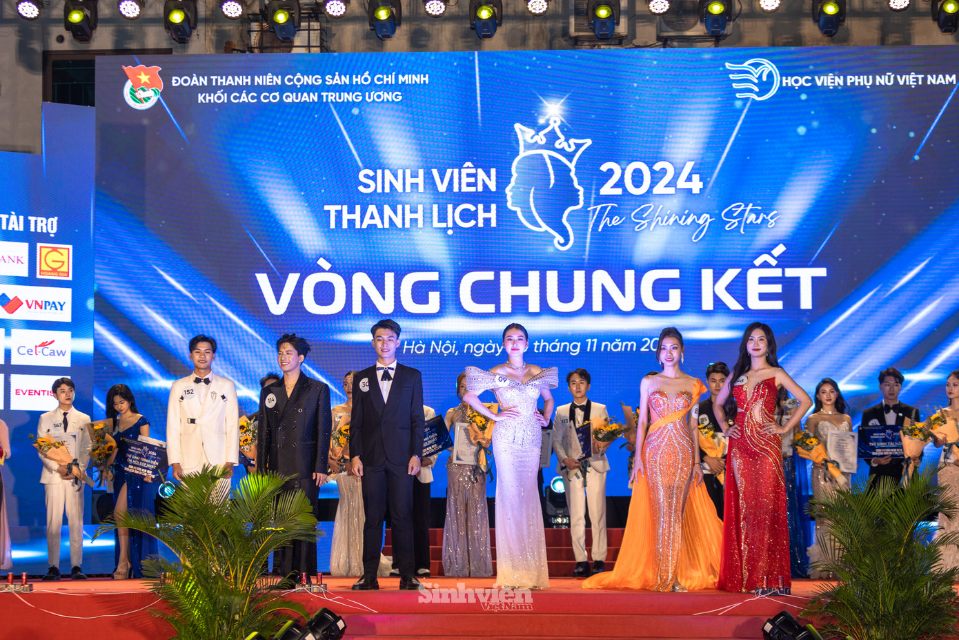 Khoảnh khắc Trâm Anh và Quốc Dũng tiến thẳng vào top 6.