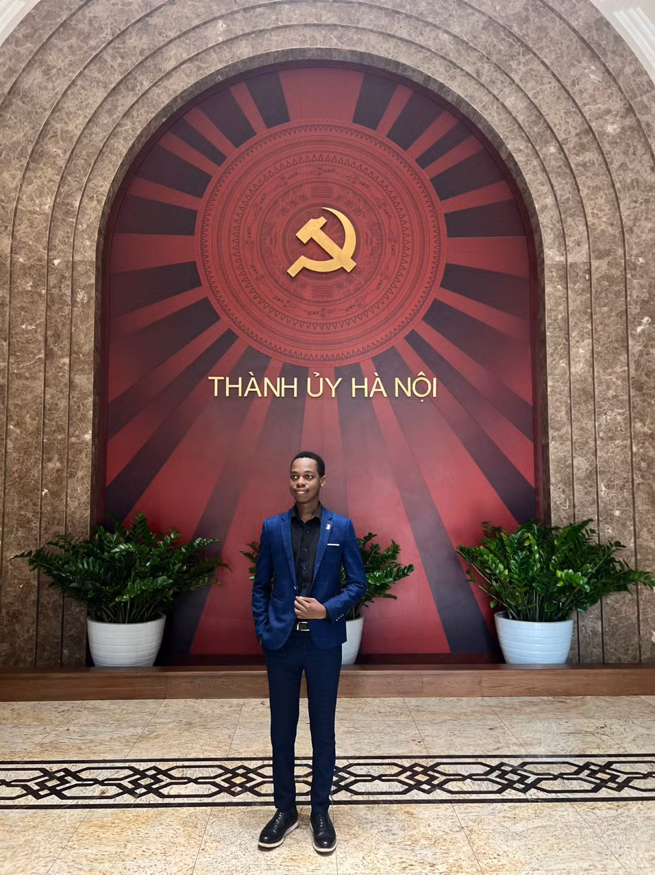 Chàng du học sinh Mozambique - Oraiden Manuel Sabonete (sinh năm 2000) hiện đang theo học tại Đại học Bách khoa Hà Nội.