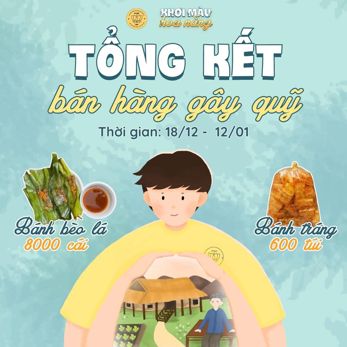 Gian hàng gây quỹ của Đông Ấm 2023 nhận được sự ủng hộ từ tất cả mọi người. Gian hàng gây quỹ của Đông Ấm 2023 nhận được sự ủng hộ từ tất cả mọi người.