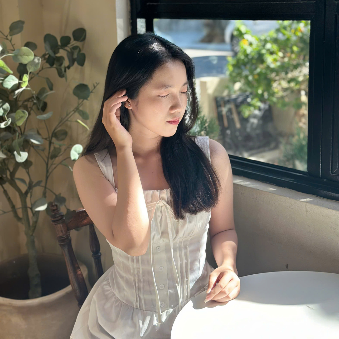 Bạn Lê Thị Thuỳ Dung cho biết chỉ nên làm học sinh trao đổi nước ngoài khi sẵn sàng “đối mặt" với các khoản chi.