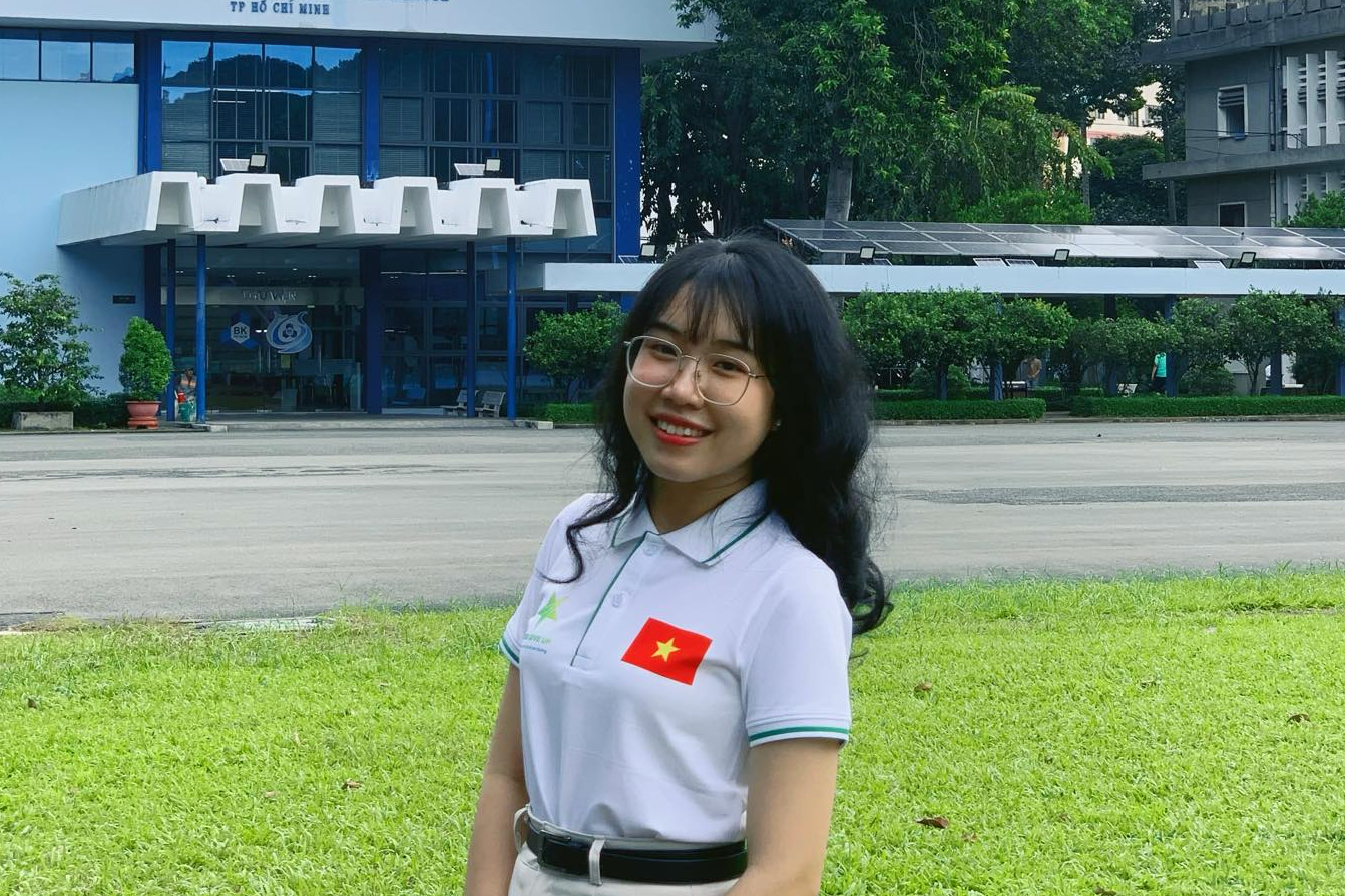 Đức Ngọc, sinh viên năm cuối trường Đại học An Giang, Đại học Quốc gia thành phố Hồ Chí Minh.