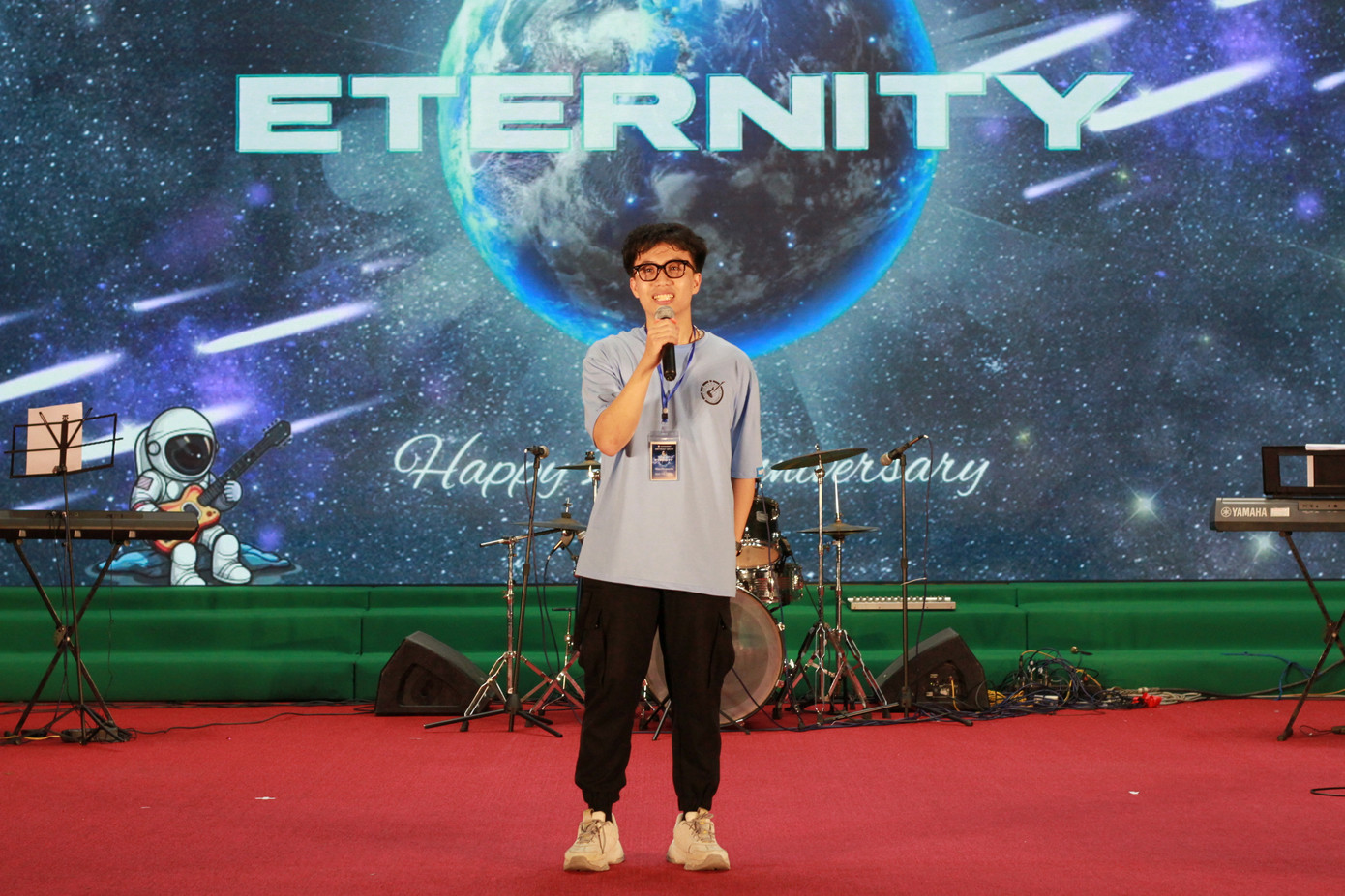 Bạn Nguyễn Phương Nam - Chủ nhiệm CLB phát biểu. (Ảnh: BTC)