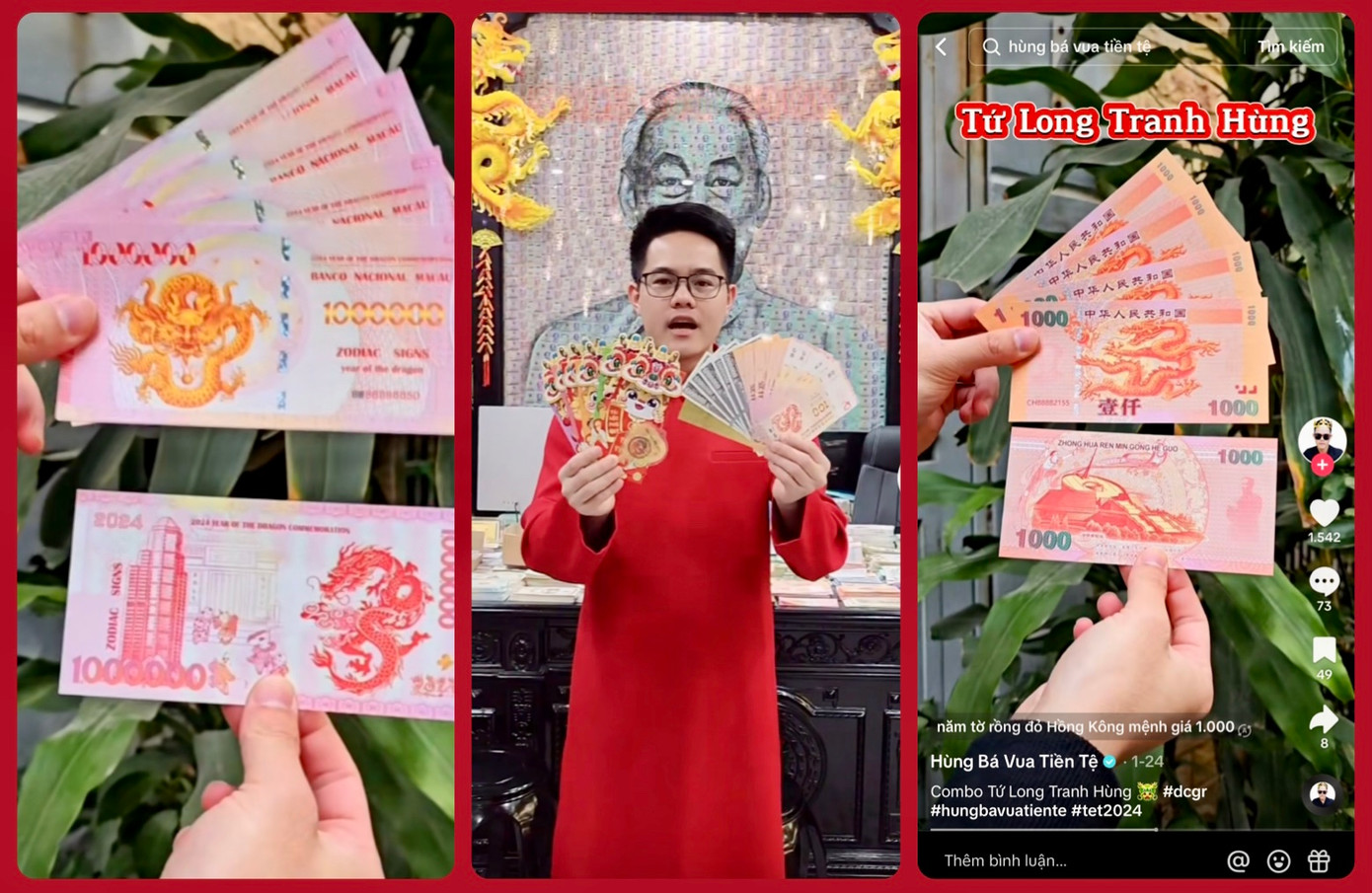 Để tránh so bì về mệnh giá, nhiều người đổi tiền kỷ niệm, tiền nước ngoài để lì xì. Để tránh so bì về mệnh giá, nhiều người đổi tiền kỷ niệm, tiền nước ngoài để lì xì.