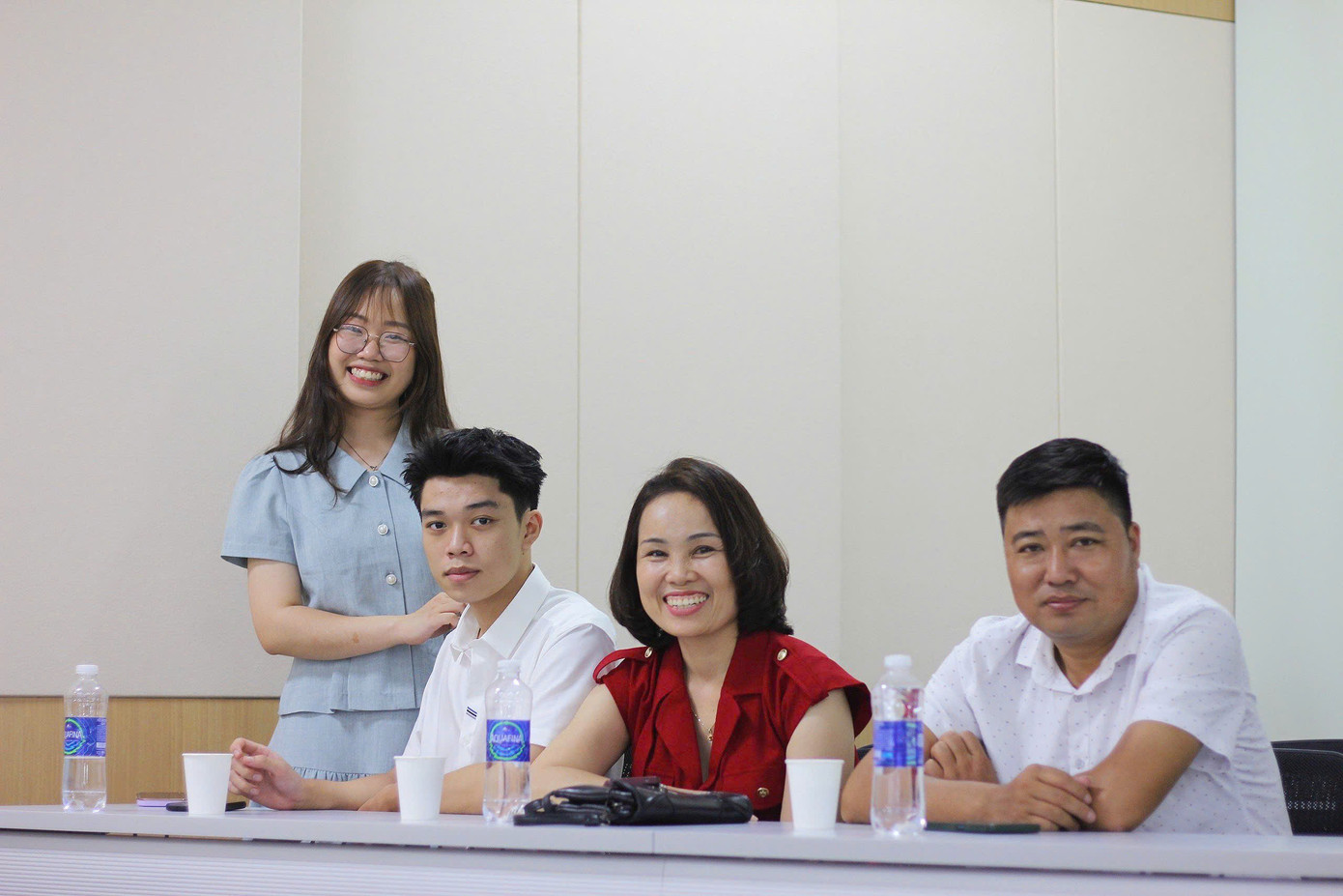 Gia đình là điểm tựa, là nền móng tuyệt vời luôn bên cạnh và ủng hộ trong mỗi chặng đường của Vân Anh.