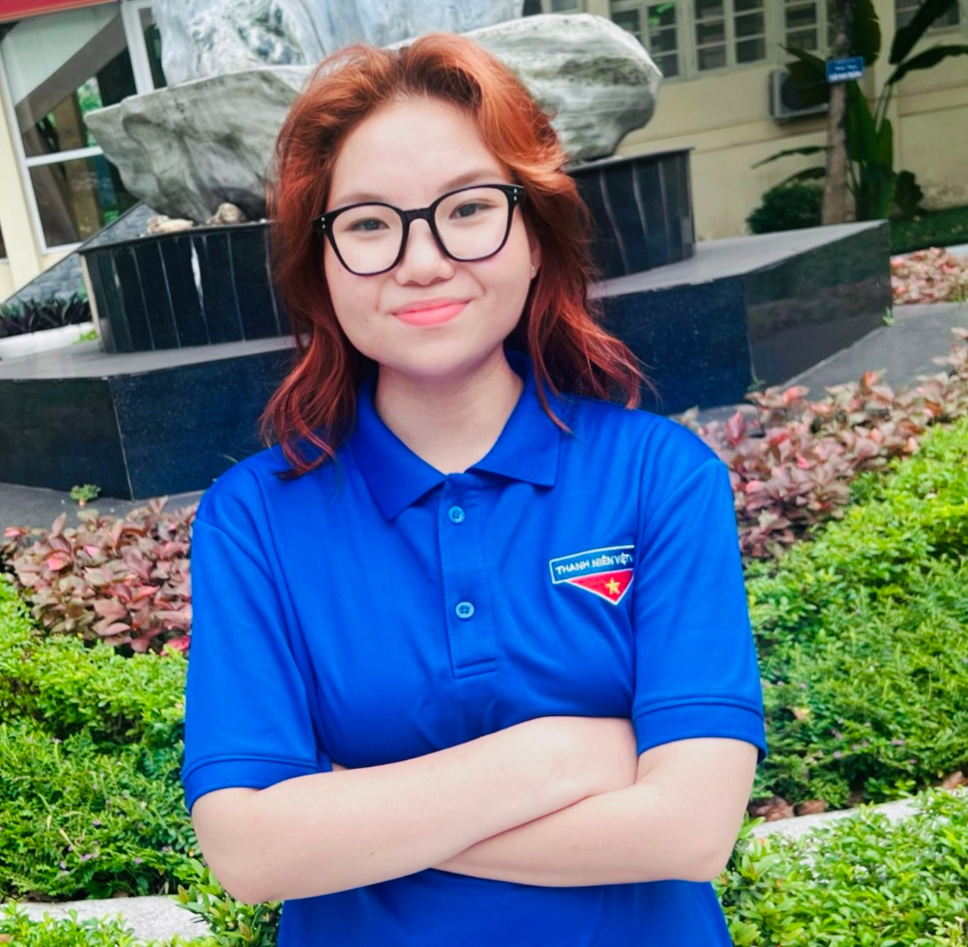 Đặng Minh Anh đang là sinh viên năm thứ ba của Học viện Báo chí và Tuyên truyền.