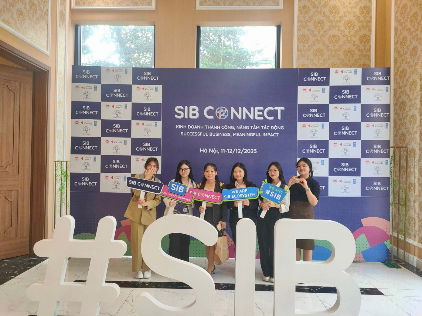 Trang Nhung tham gia sự kiện SIB Connect – Kết nối & chia sẻ thúc đẩy hệ sinh thái doanh nghiệp tạo tác động xã hội. Trang Nhung tham gia sự kiện SIB Connect – Kết nối & chia sẻ thúc đẩy hệ sinh thái doanh nghiệp tạo tác động xã hội.