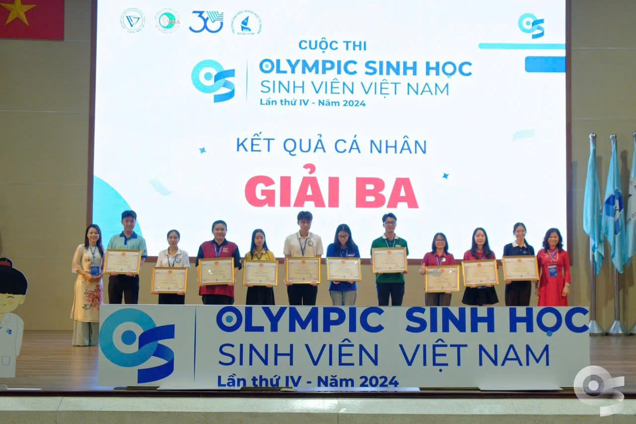 Các đội đạt giải Ba tại cuộc thi.