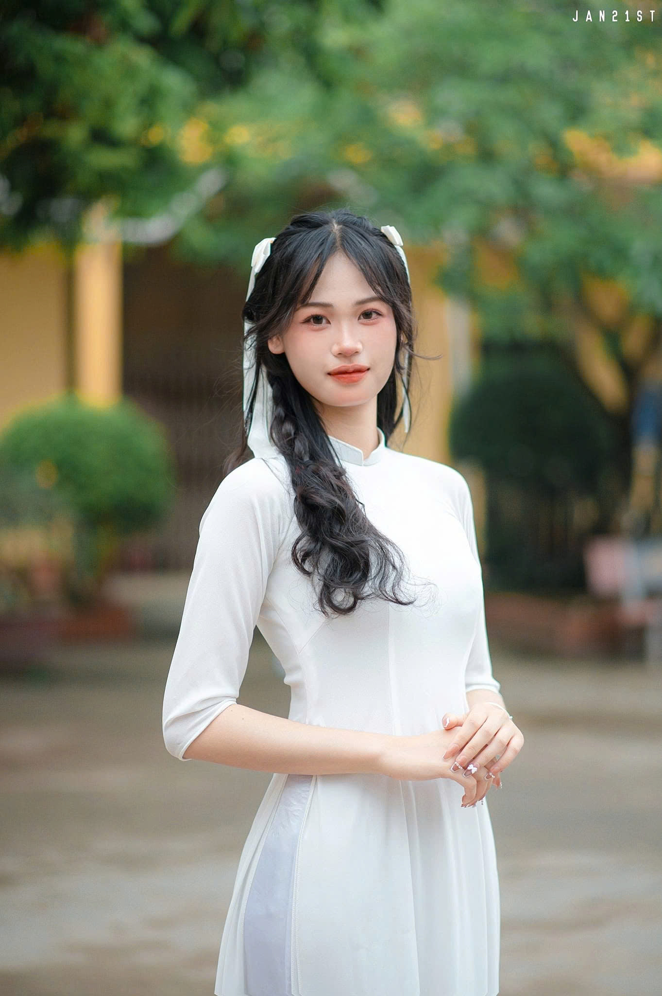 Thuỳ Trang - Tân sinh viên Trường Đại học Sư phạm Hà Nội 2.