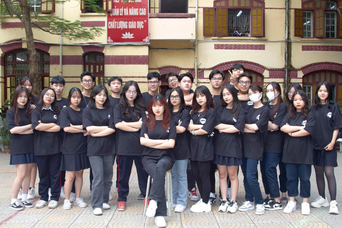 Hà Vy từng là Chủ nhiệm CLB Âm nhạc Trường THPT Trần Phú - Hoàn Kiếm (MOTP).