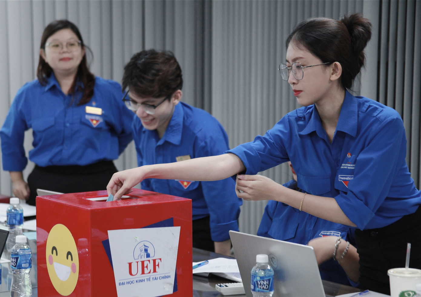 Mọi phong trào Đoàn - Hội đều có sự tham gia tích cực từ cô gái đất Quảng - Hải Bình. Mọi phong trào Đoàn - Hội đều có sự tham gia tích cực từ cô gái đất Quảng - Hải Bình.