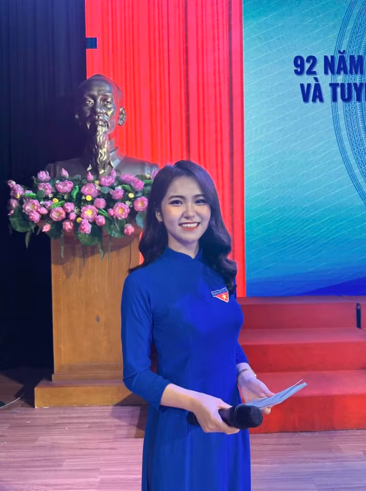 Bạn Nguyễn Ngọc Diệp- Trưởng BTC “Hành trình lan tỏa”.