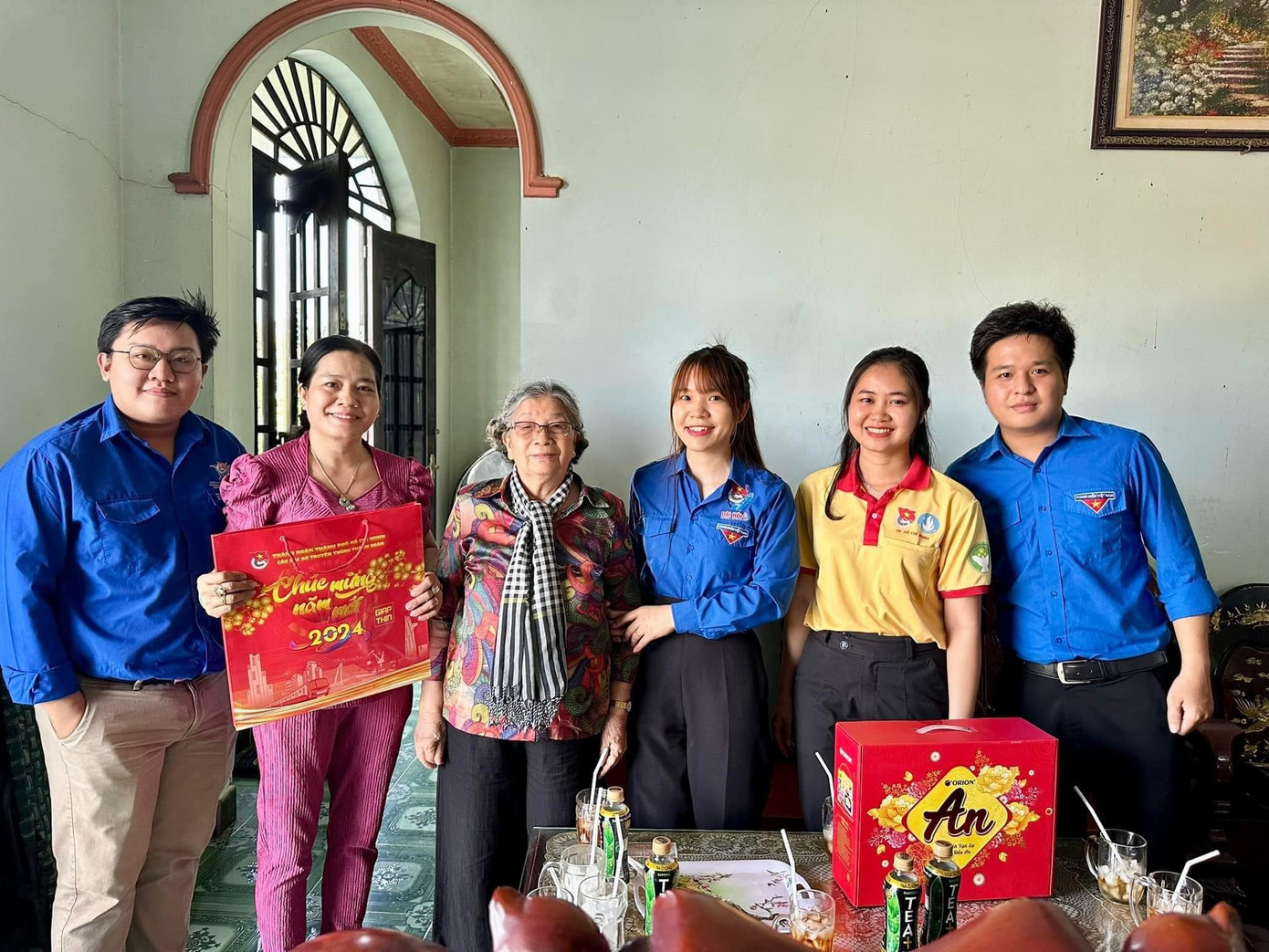 Tân luôn tích cực tham gia các hoạt động Đoàn - Hội.