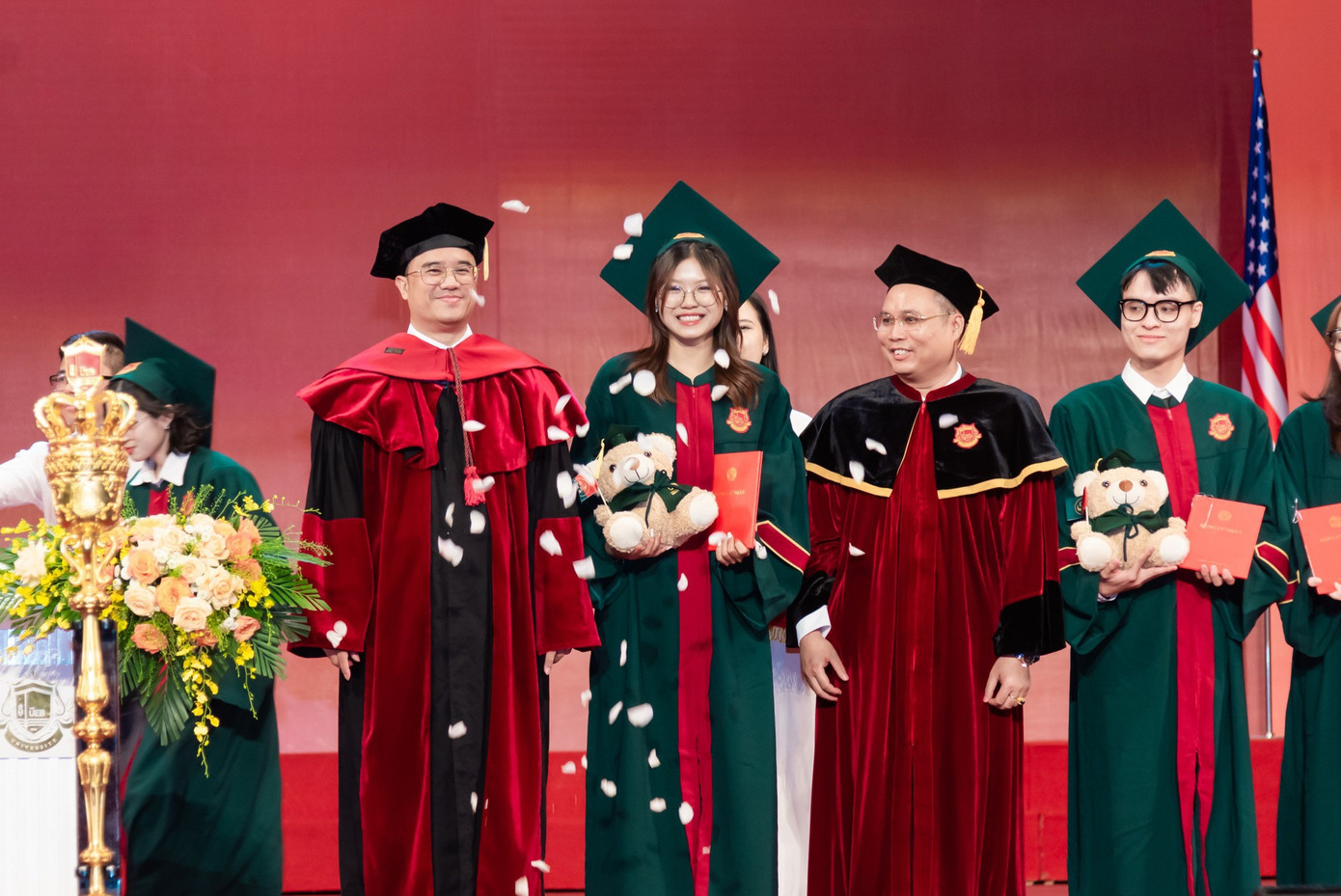 Nguyễn Thị Hảo trong ngày tốt nghiệp đợt tháng 7 năm 2024.