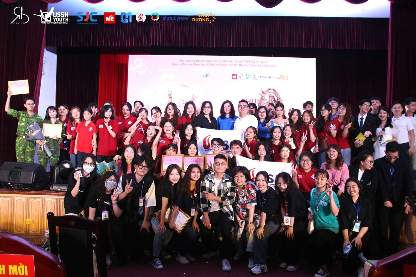 Kỷ niệm tổ chức sự kiện của Hội Sinh viên trường.