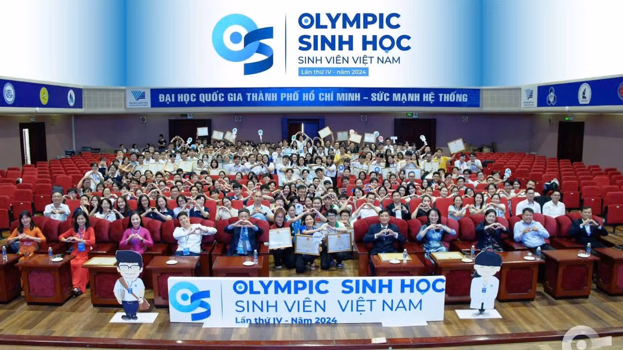 Cuộc thi Olympic Sinh học Sinh viên toàn quốc lần thứ IV được tổ chức từ ngày 23 đến ngày 28 tháng 8 năm 2024. Cuộc thi Olympic Sinh học Sinh viên toàn quốc lần thứ IV được tổ chức từ ngày 23 đến ngày 28 tháng 8 năm 2024.