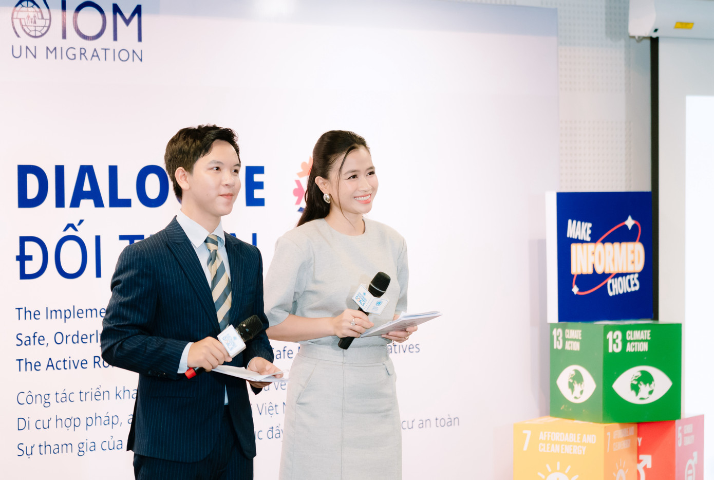 Trung Kiên trở thành MC cho Livestream Tọa đàm: Công tác triển khai Thỏa thuận toàn cầu về Di cư hợp pháp, an toàn và trật tự tại Việt Nam và Sự tham gia của thanh niên trong thúc đẩy truyền thông về di cư an toàn được tổ chức bởi Tổ chức Di cư Quốc tế (IOM) Ban Sản xuất các CTGT (VTV3). Trung Kiên trở thành MC cho Livestream Tọa đàm: Công tác triển khai Thỏa thuận toàn cầu về Di cư hợp pháp, an toàn và trật tự tại Việt Nam và Sự tham gia của thanh niên trong thúc đẩy truyền thông về di cư an toàn được tổ chức bởi Tổ chức Di cư Quốc tế (IOM) Ban Sản xuất các CTGT (VTV3).