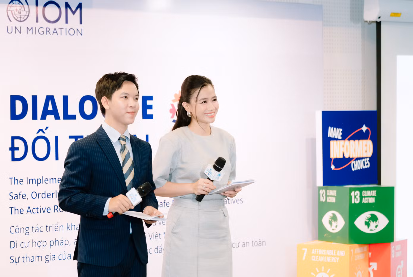 Trung Kiên trở thành MC cho Livestream Tọa đàm: Công tác triển khai Thỏa thuận toàn cầu về Di cư hợp pháp, an toàn và trật tự tại Việt Nam và Sự tham gia của thanh niên trong thúc đẩy truyền thông về di cư an toàn được tổ chức bởi Tổ chức Di cư Quốc tế (IOM) Ban Sản xuất các CTGT (VTV3). Trung Kiên trở thành MC cho Livestream Tọa đàm: Công tác triển khai Thỏa thuận toàn cầu về Di cư hợp pháp, an toàn và trật tự tại Việt Nam và Sự tham gia của thanh niên trong thúc đẩy truyền thông về di cư an toàn được tổ chức bởi Tổ chức Di cư Quốc tế (IOM) Ban Sản xuất các CTGT (VTV3).