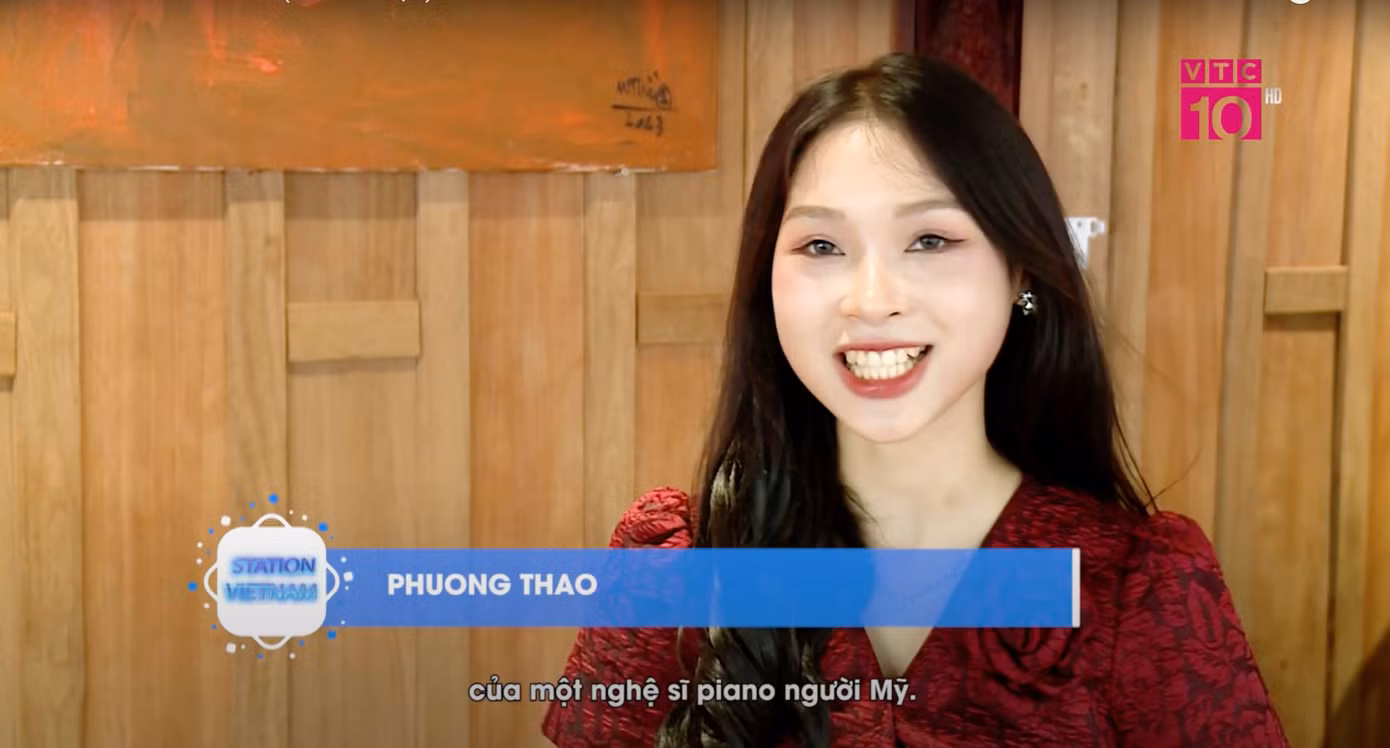 Phương Thảo làm BTV tiếng Anh các chương trình Ngoại giao "Station Vietnam" - VTC10. Phương Thảo làm BTV tiếng Anh các chương trình Ngoại giao "Station Vietnam" - VTC10.