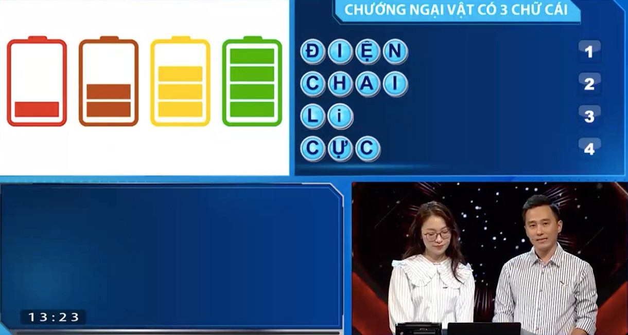 Đức Dũng là thí sinh giải mã ẩn số chướng ngại vật.