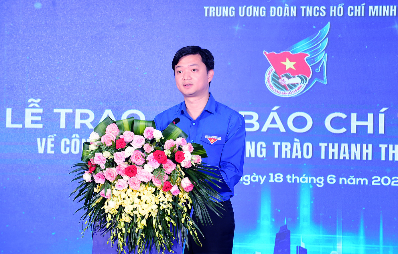 Anh Nguyễn Minh Triết phát biểu tại chương trình. Ảnh: Xuân Tùng Anh Nguyễn Minh Triết phát biểu tại chương trình. Ảnh: Xuân Tùng