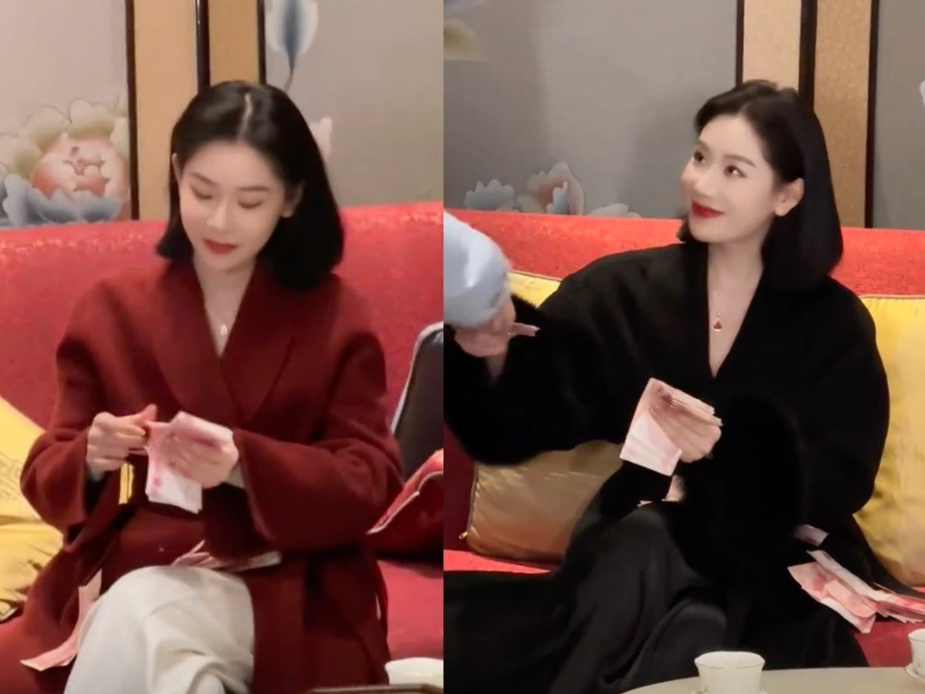 Video phát lì xì của Vũ Hàm nhận được sự quan tâm hai năm liên tiếp (Ảnh chụp màn hình).