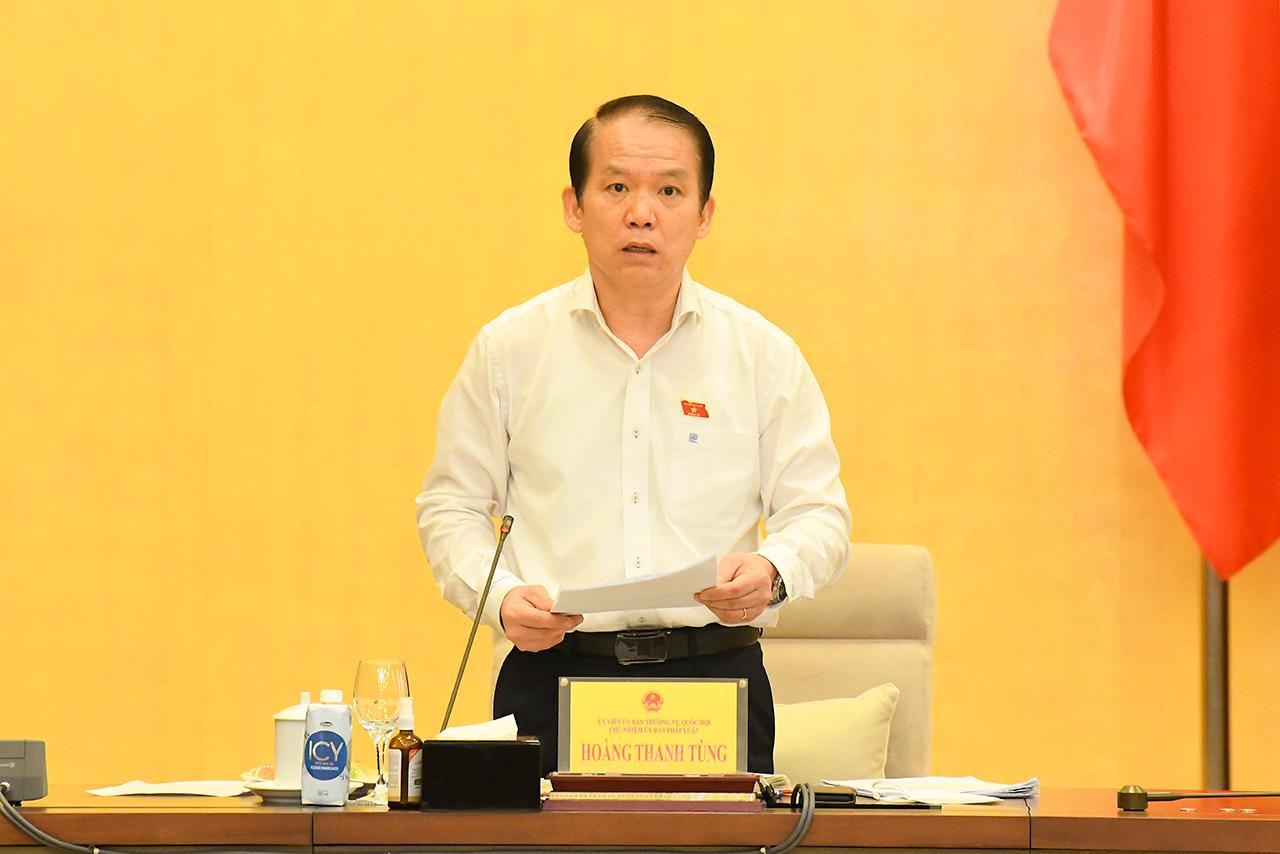 Chủ nhiệm Ủy ban Pháp luật Hoàng Thanh Tùng