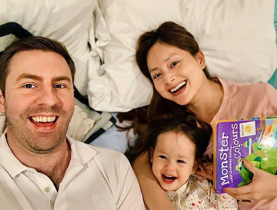 Gia đình hạnh phúc của diễn viên Lan Phương.