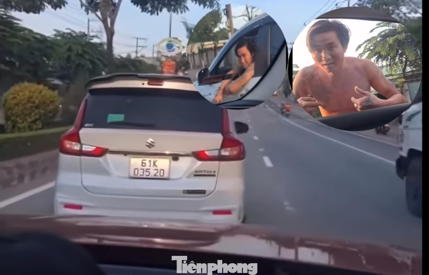 Xe ô tô lạng lách trên đường và tài xế gây sự khi phát hiện có người dùng điện thoại ghi hình. Xe ô tô lạng lách trên đường và tài xế gây sự khi phát hiện có người dùng điện thoại ghi hình.