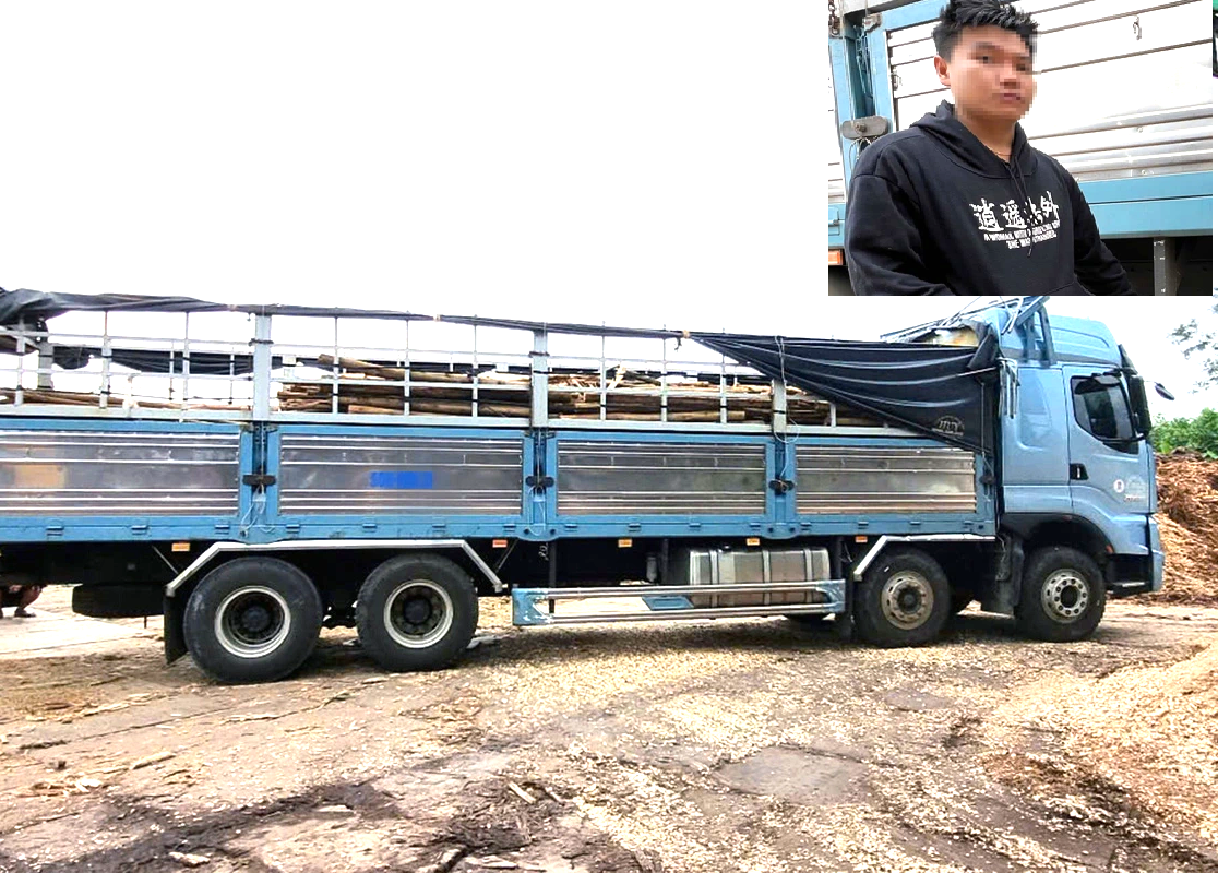 Chiếc xe tải và tài xế liên quan đến vụ tai nạn làm 2 người thương vong