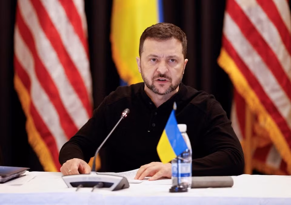 Tổng thống Ukraine Volodymyr Zelensky. (Ảnh: Reuters)