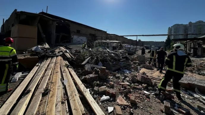 Hiện trường vụ nổ. (Ảnh: Pravda) Hiện trường vụ nổ. (Ảnh: Pravda)