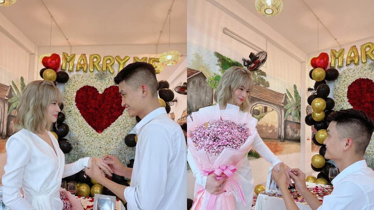 Mạc Văn Khoa chính thức cầu hôn Thảo Vy. Mạc Văn Khoa chính thức cầu hôn Thảo Vy.