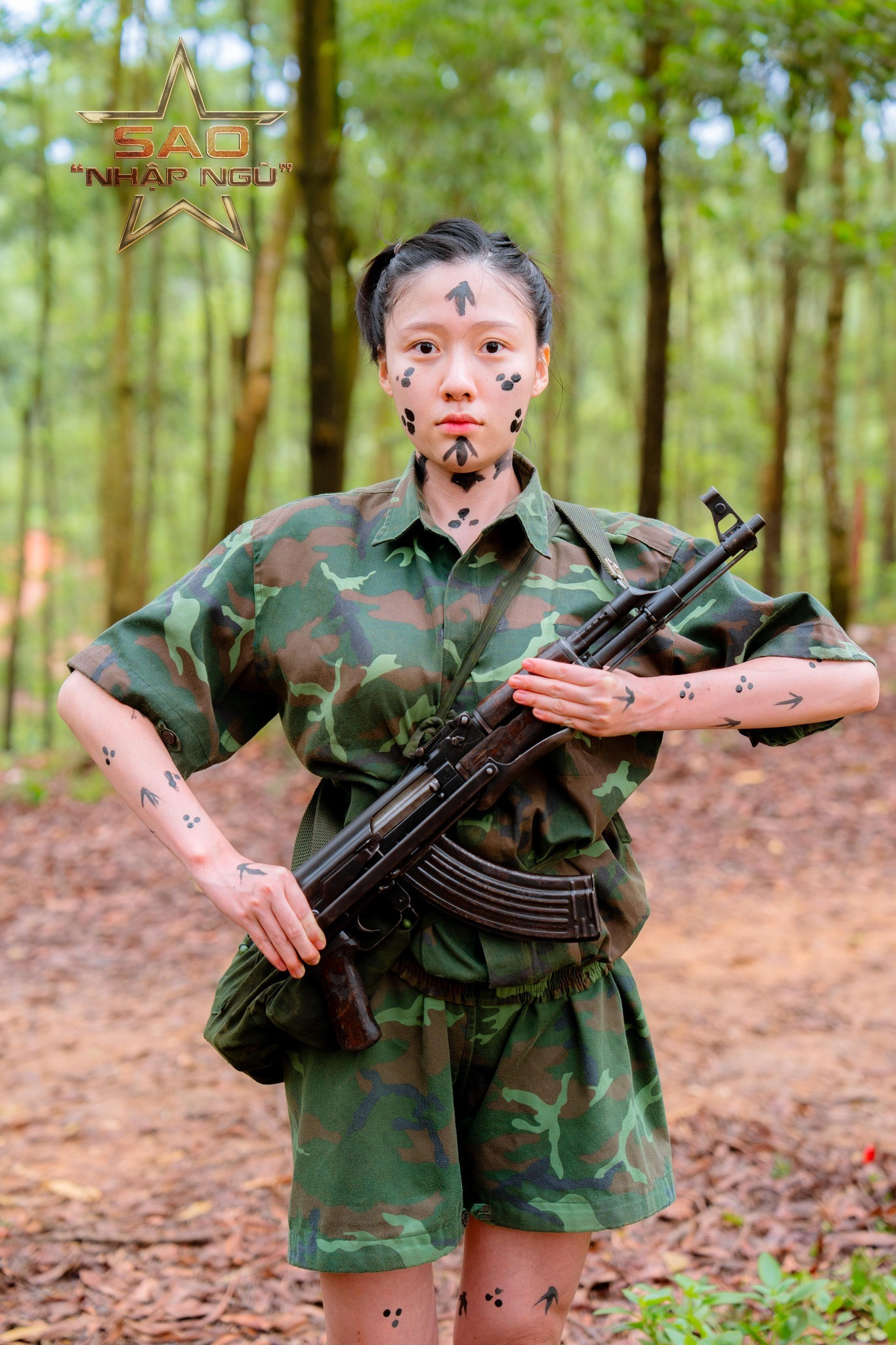 Uyển Ân (Nhà Bà Nữ) gây thích thú với hình ảnh &quot;lăn xả&quot; khi tham gia chương trình.